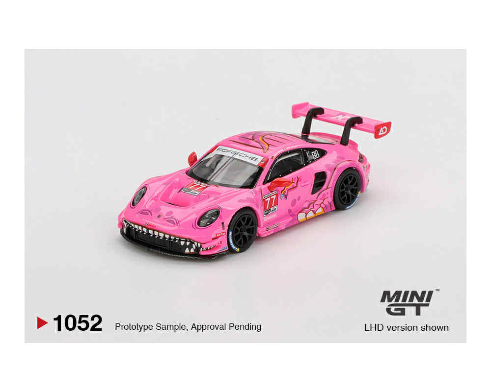 (Pre-order) Mini GT Porsche 911 GT3 R #77 AO Racing 2024 IMSA ROAD AMERICA – Mijo Exclusives