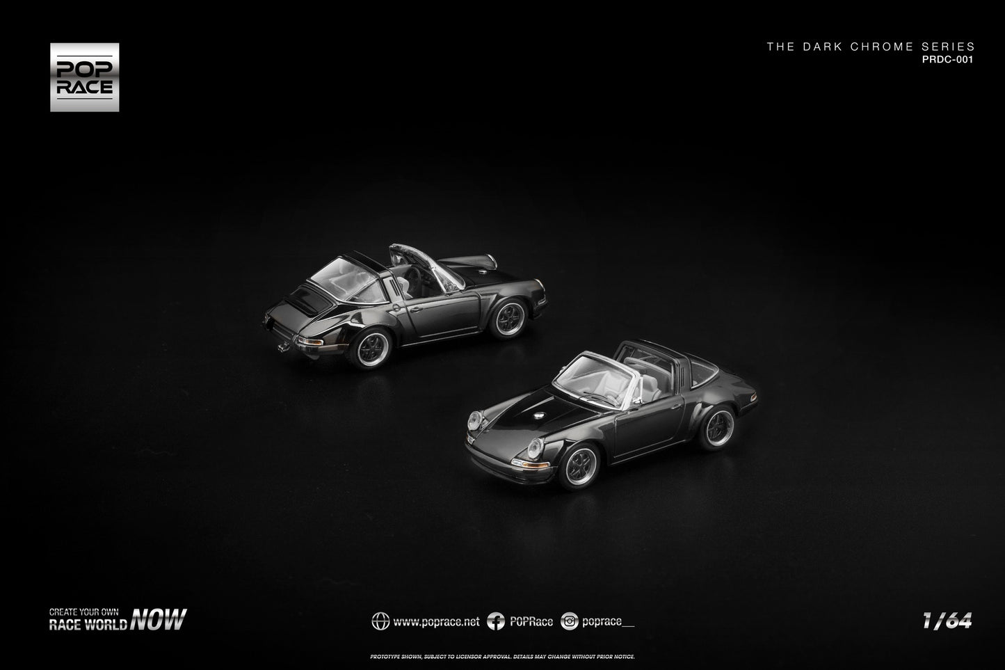 (Pre-order) SINGER TARGA DARK CHROME