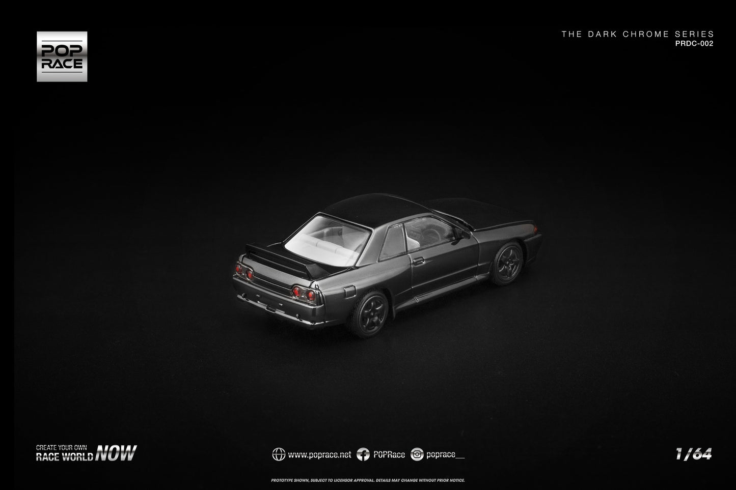 (Pre-order) R32 GT-R DARK CHROME