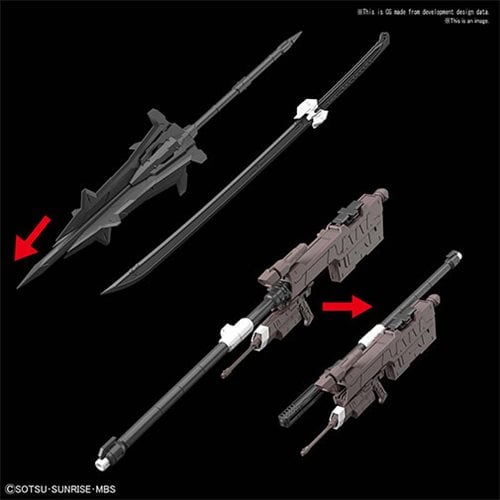 Mobile Suit Gundam: Iron-Blooded Orphans Barbatos Master Grade 1:100 Scale Model Kit