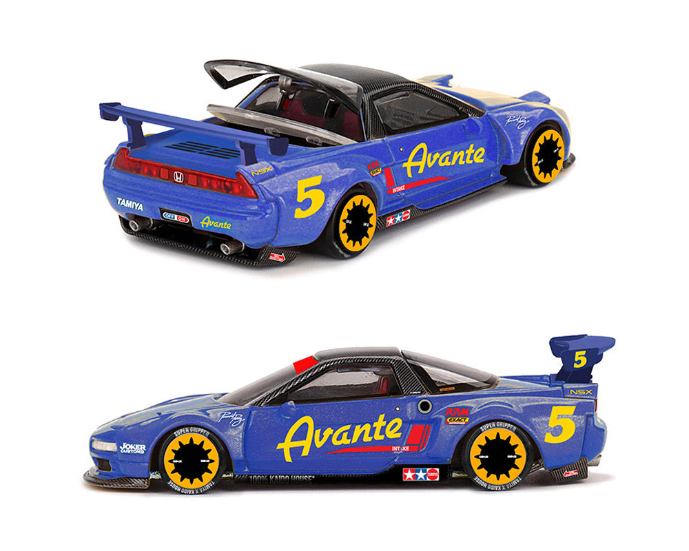 (Preorder) Kaido House x Mini GT Honda NSX Tamiya X Kaido House Avante V1- Blue