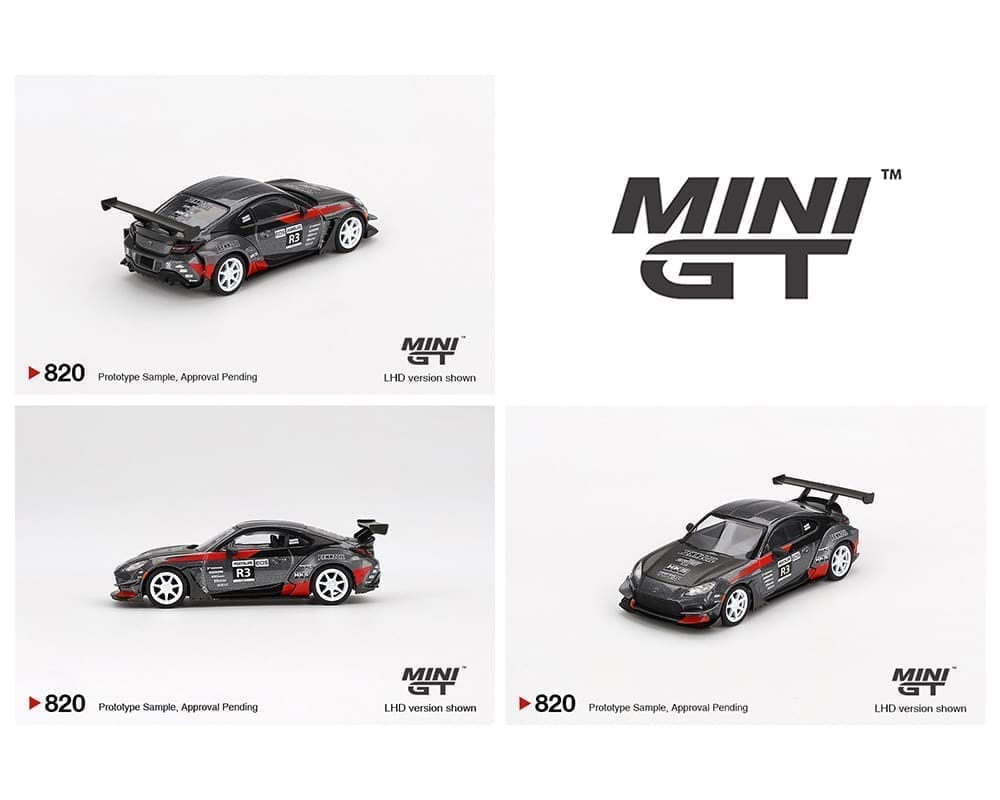 Mini GT 1:64 Toyota GR86 Larry Chen’s HKS Turbocharged GR86 – Grey – Limited Edition