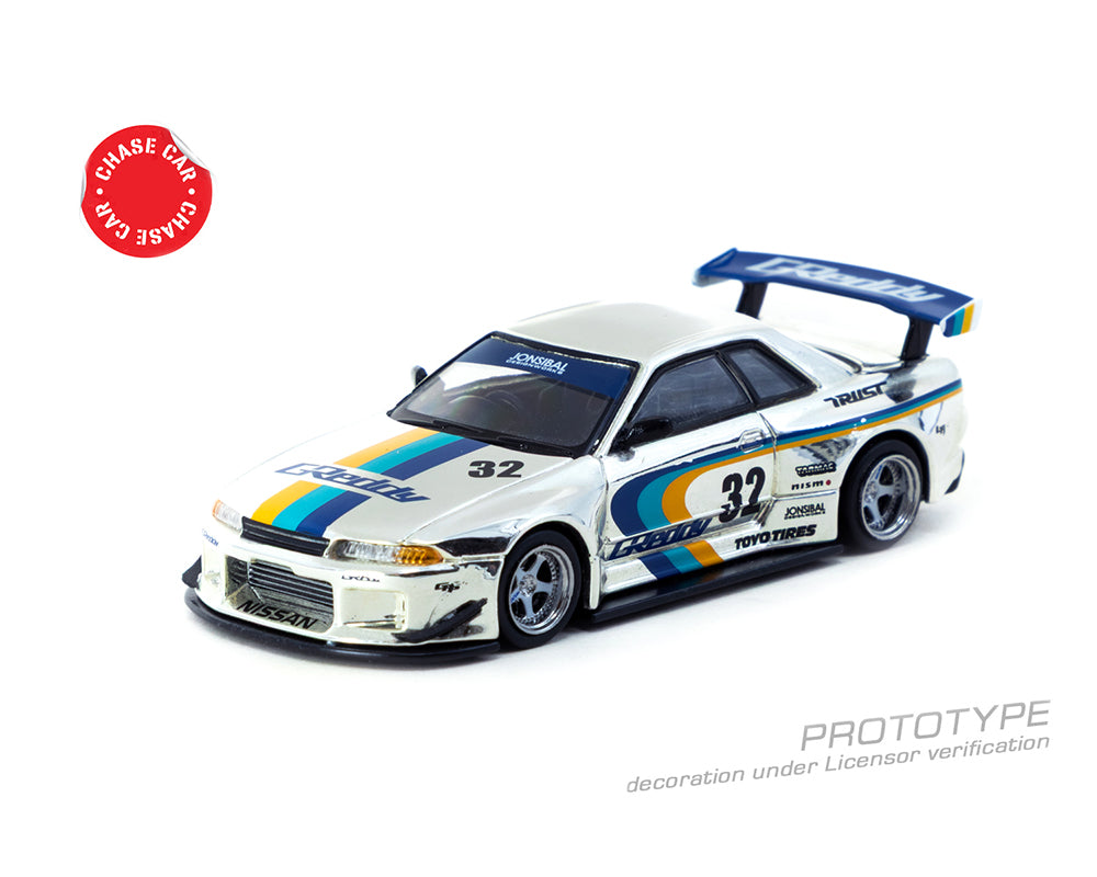 (Pre-order) Tarmac Works 1:64 Nissan Skyline GT-R (R32) Widebody