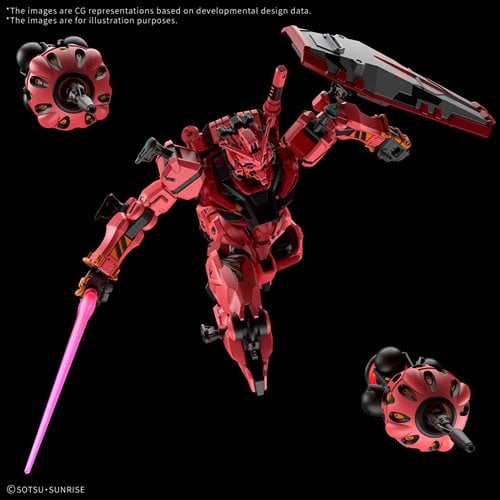 Mobile Suit Gundam GQuuuuuuX Red Gundam High Grade 1:144 Scale Model Kit
