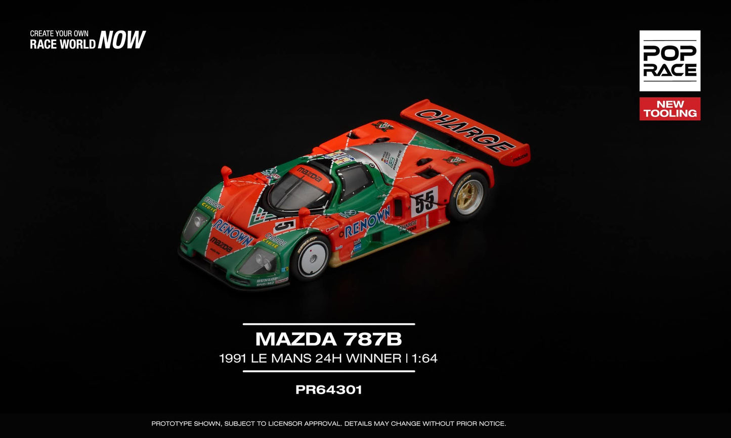 (Pre-order) MAZDA 787B 1991 LE MANS 24H WINNER