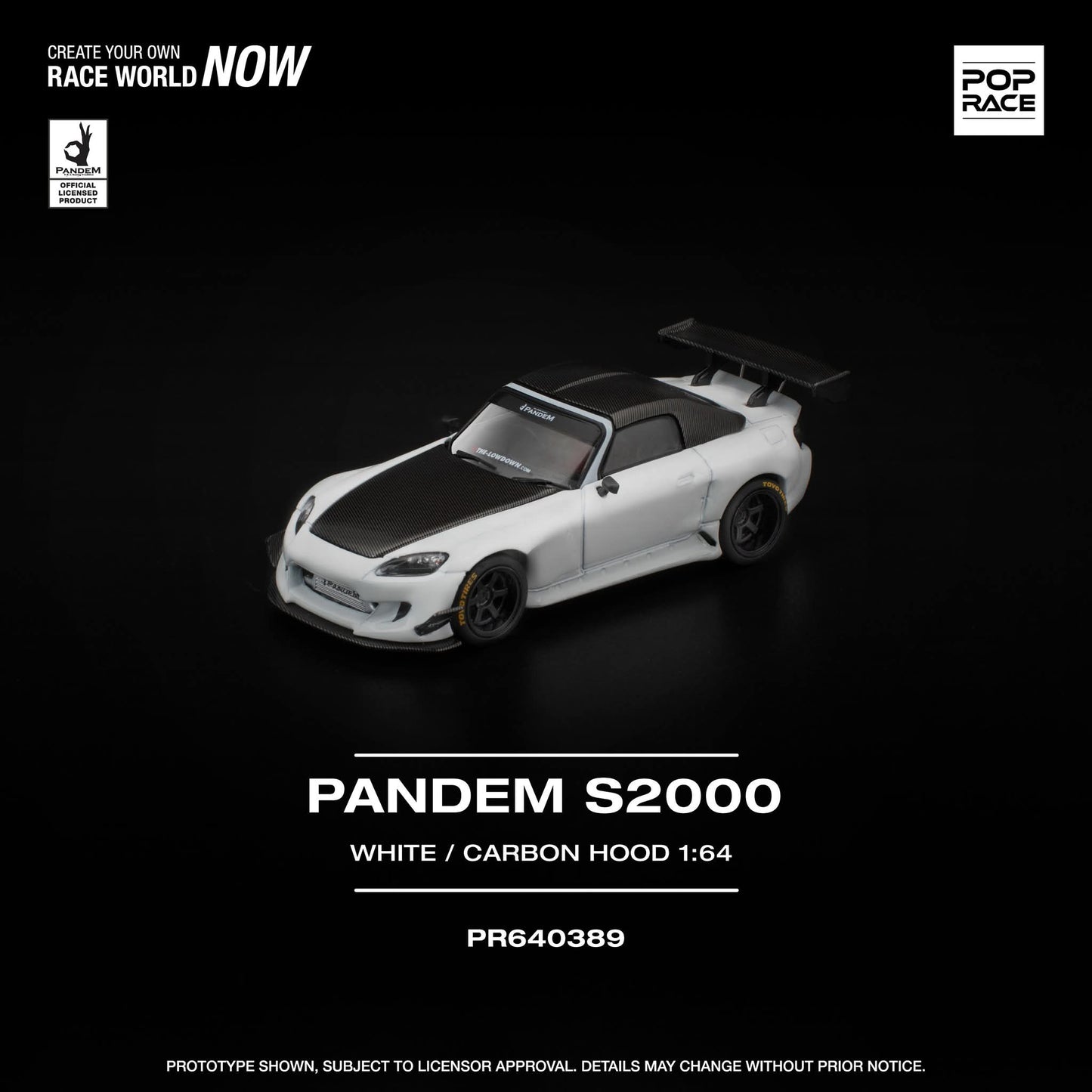 (Pre-order) PANDEM S2000 HARDTOP WHITE