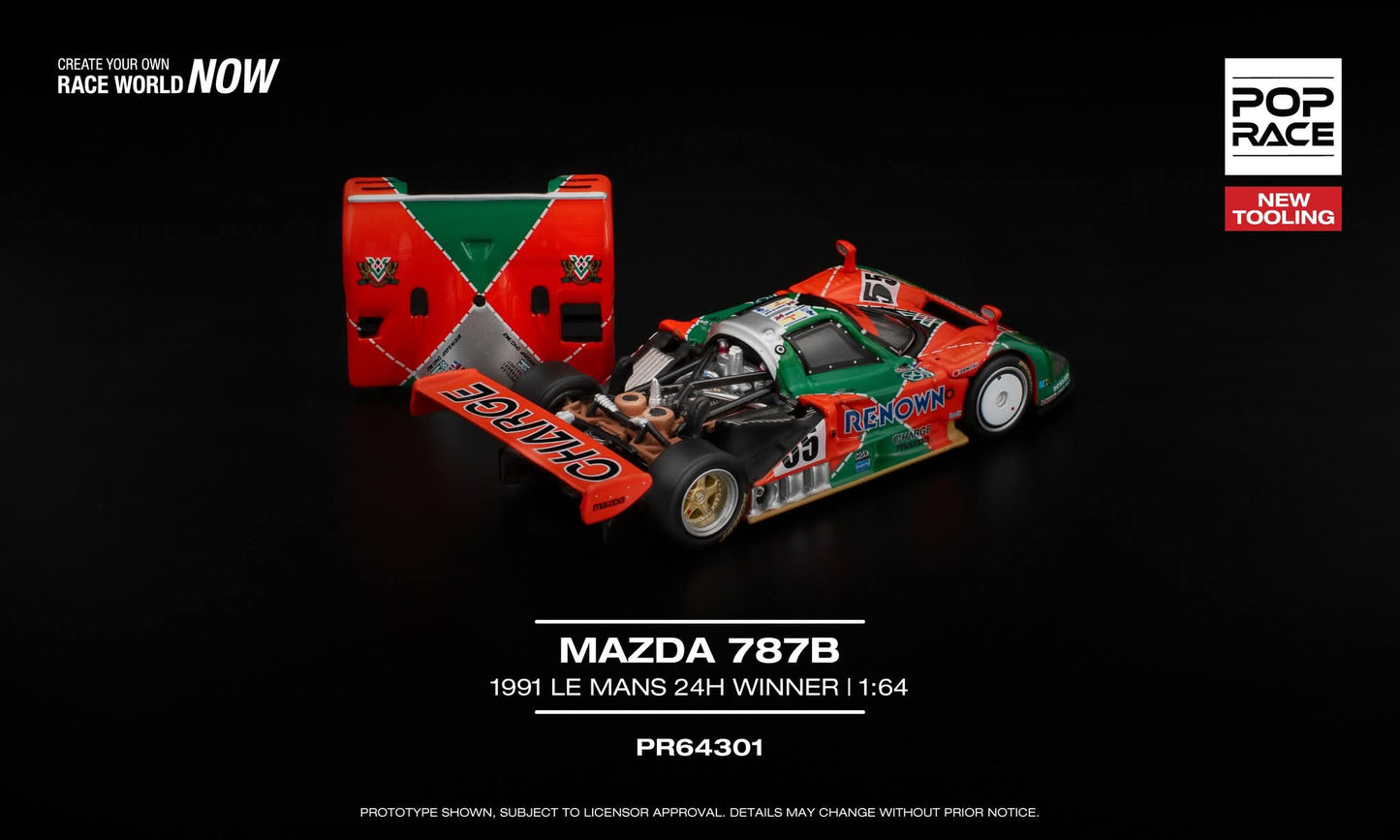 (Pre-order) MAZDA 787B 1991 LE MANS 24H WINNER
