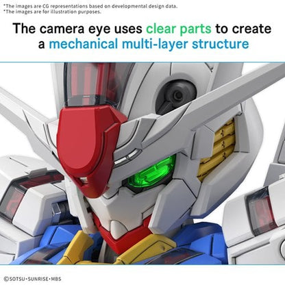 Mobile Suit Gundam: The Witch from Mercury Gundam Aerial Master Grade SD MGSD Model Kit