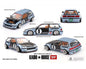 (Preorder) Kaido House x Mini GT 1:64 Honda Civic (EF) Kaido Roulette V1- Light Blue