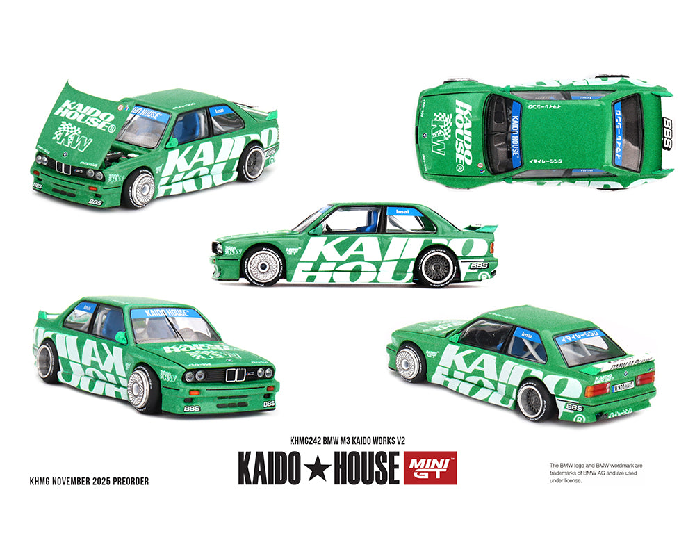 Preorder) Kaido House x Mini GT BMW M3 Kaido Works V2- Green – OMO
