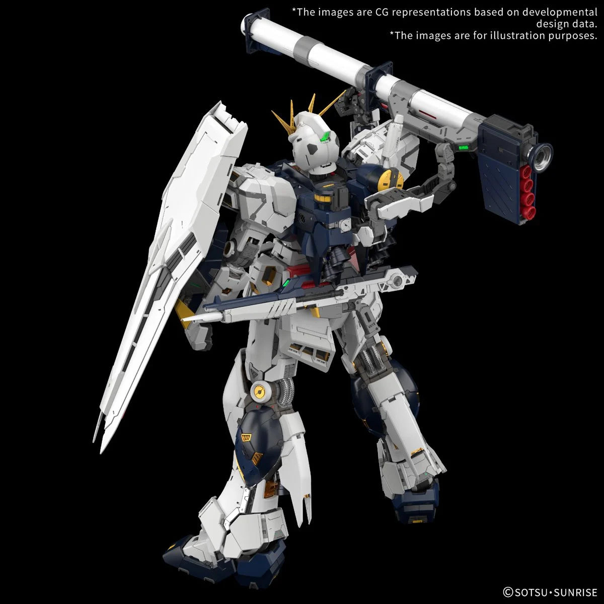 [PRE-ORDER] Mobile Suit Gundam Nu Gundam Perfect Grade Unleashed 1:60 Scale Model Kit