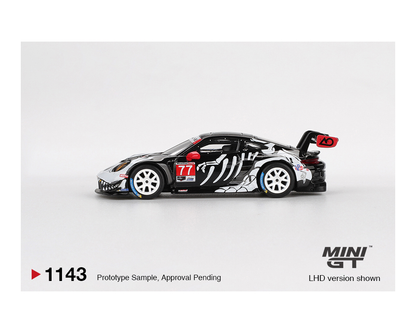 (Preorder) Mini GT 1:64 Porsche 911 GT3 R #77 AO Racing 2025 IMSA Petit Le Mans