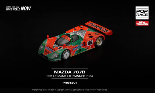 (Pre-order) MAZDA 787B 1991 LE MANS 24H WINNER
