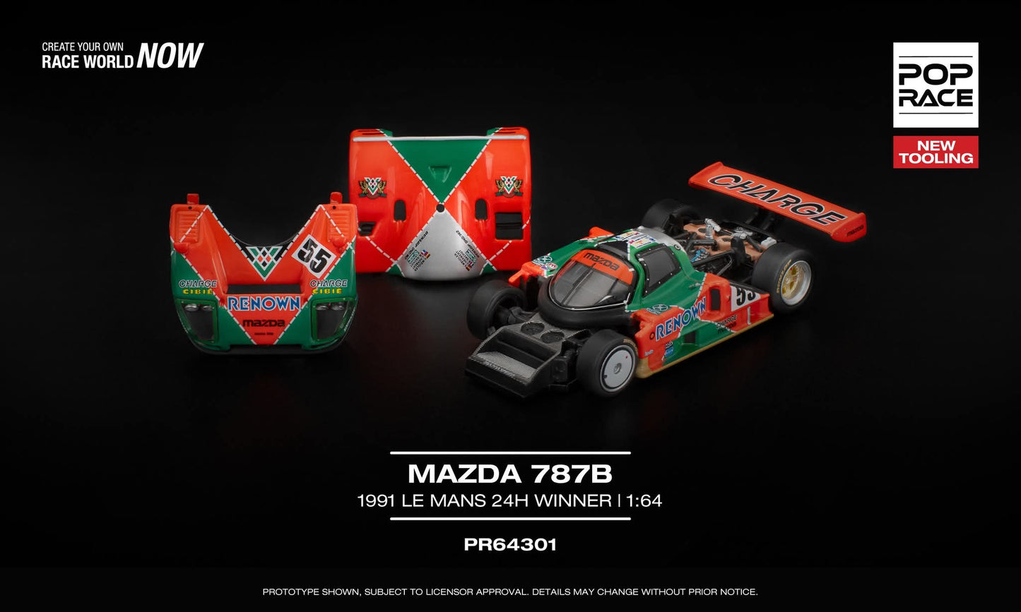 (Pre-order) MAZDA 787B 1991 LE MANS 24H WINNER